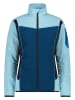 CMP Hybridjacke in Hellblau/ Blau