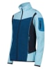CMP Hybridjacke in Hellblau/ Blau