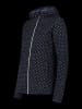 CMP Strickfleecejacke in Dunkelblau