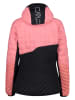 CMP Hybridjacke in Rosa/ Schwarz