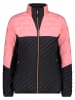 CMP Hybridjacke in Rosa/ Schwarz