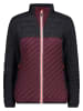 CMP Hybride jas zwart/bordeaux