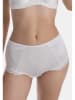 Sassa Pełne figi high waist w kolorze białym