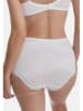 Sassa Pełne figi high waist w kolorze białym