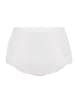 Sassa Pełne figi high waist w kolorze białym