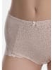 Sassa Pełne figi high waist w kolorze beżowym
