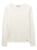 Herrlicher Longsleeve in Weiß