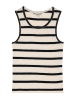 Herrlicher Top in Creme/ Schwarz