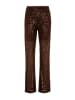 Herrlicher Paillettenhose in Braun