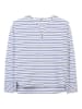 Herrlicher Bluse in Blau/ Weiß
