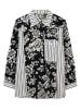 Herrlicher Bluse in Schwarz/ Weiß