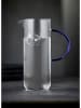 Lyngby Glas Karaffe "Torino" in Transparent/ Blau - 1,1 l