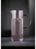 Lyngby Glas Karaf "Torino" lichtroze/groen - 1,1 l