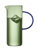 Lyngby Glas Karaffe "Torino" in Grün/ Blau - 1,1 l