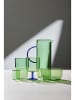 Lyngby Glas Karaffe "Torino" in Grün/ Blau - 1,1 l