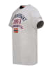 Geographical Norway Shirt "Jollegio" in Grau