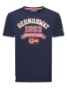 Geographical Norway Koszulka "Jollegio" w kolorze granatowym