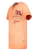 Geographical Norway Shirt in Orange