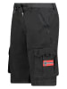 Geographical Norway Cargobermudas in Schwarz