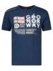 Geographical Norway Koszulka w kolorze granatowym