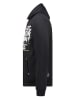 Geographical Norway Sweatjacke in Schwarz