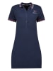 Geographical Norway Sukienka polo "Jamaela" w kolorze granatowym