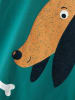 name it Longsleeves "Kanon" in Grün/ Hellbraun