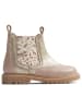 Wheat Leder-Chelsea-Boots in Beige