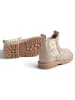 Wheat Leder-Chelsea-Boots in Beige