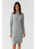 TATUUM Strickkleid in Hellgrau