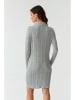 TATUUM Strickkleid in Hellgrau