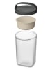 koziol Snackpot "Buddy" in Grau/ Transparent - 700 ml