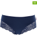 COTONELLA 2er-Set: Taillenslips in Hellblau/ Dunkelblau