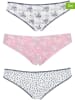 COTONELLA 3-delige set: slips meerkleurig