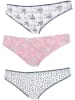 COTONELLA 3-delige set: slips meerkleurig