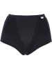 COTONELLA Figi high waist w kolorze czarnym