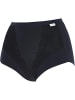 COTONELLA Figi high waist w kolorze czarnym
