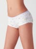 COTONELLA Pełne figi w kolorze białym