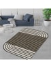 CARPET DIEM Kurzflor-Teppich in Braun/ Beige