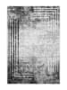 CARPET DIEM Kurzflor-Teppich in Grau/ Schwarz/ Weiß