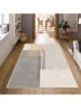 CARPET DIEM Kurzflor-Teppich in Beige/ Grau