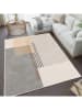 CARPET DIEM Kurzflor-Teppich in Beige/ Grau