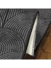 CARPET DIEM Kurzflor-Teppich in Grau/ Schwarz