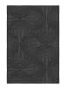 CARPET DIEM Kurzflor-Teppich in Grau/ Schwarz