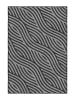 CARPET DIEM Laagpolig tapijt grijs/zwart