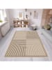 CARPET DIEM Kurzflor-Teppich in Beige/ Hellbraun/ Braun