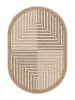 CARPET DIEM Laagpolig tapijt beige/lichtbruin/bruin