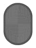 CARPET DIEM Kurzflor-Teppich in Grau