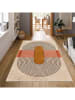 CARPET DIEM Laagpolig tapijt beige/rood/lichtbruin