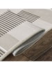 CARPET DIEM Kurzflor-Teppich in Grau/ Beige